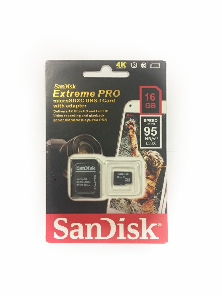 Карта памяти Sandisk Extreme Pro 16 GB