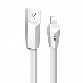 Кабель Hoco X4, lightning, 1.2 м, белый