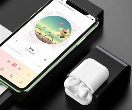 Беспроводные наушники BOROFONE BE34 Original, Bluetooth, 350 мАч, Белый