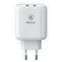 Сетевое зарядное устройство Baseus CCALL-AG02 QC 3.0, 2 USB, 1.5А, Quick charge 3.0