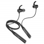 Беспроводные наушники HOCO S18 Glamor Sports, Bluetooth, 90 мАч, Черный, USB