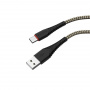 Кабель Borofone BX25, USB - USB Type-C, 1 м, черный