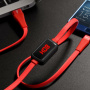 Кабель Hoco S4, USB - USB Type-C, 1.2 м, красный