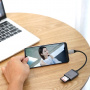 Адаптер Baseus CAHUB-P0G Enjoy, USB Type-C - SD и microSD