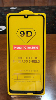 Защитное стекло Full Glue для Huawei Honor 10 Lite 2019, черный