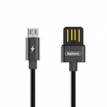 Кабель Remax Tinned RC-080m USB - micro USB, черный