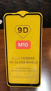 Защитное стекло Full Glue для Samsung M10, черный