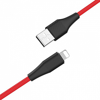 Кабель Hoco X32 Excellent, lightning, 1 м, красный