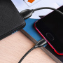 Кабель Borofone BX19 USB - micro USB, 1 м черный