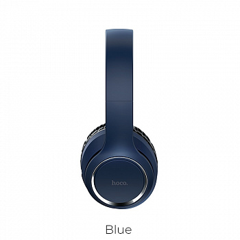 Беспроводные наушники HOCO W28 Journey, Bluetooth, синий
