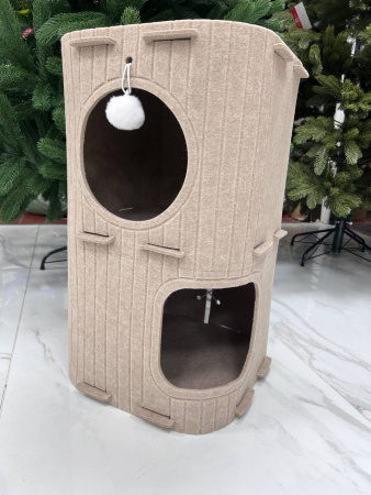 Двойной домик для кошки
