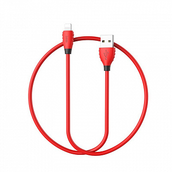 Кабель Hoco X27, lightning, 1.2 м, красный